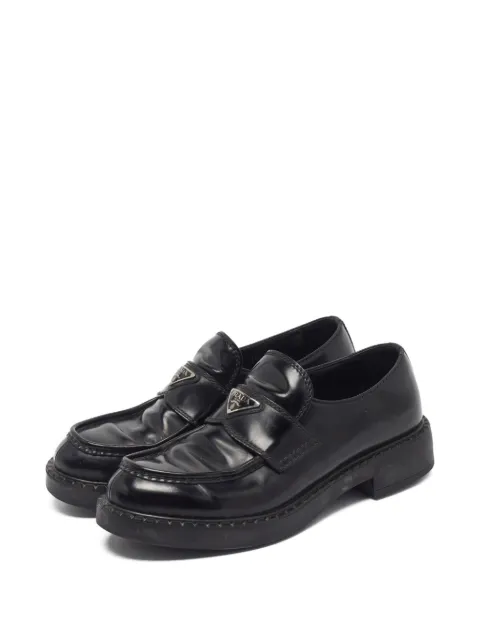 Prada Pre-Owned leather loafers