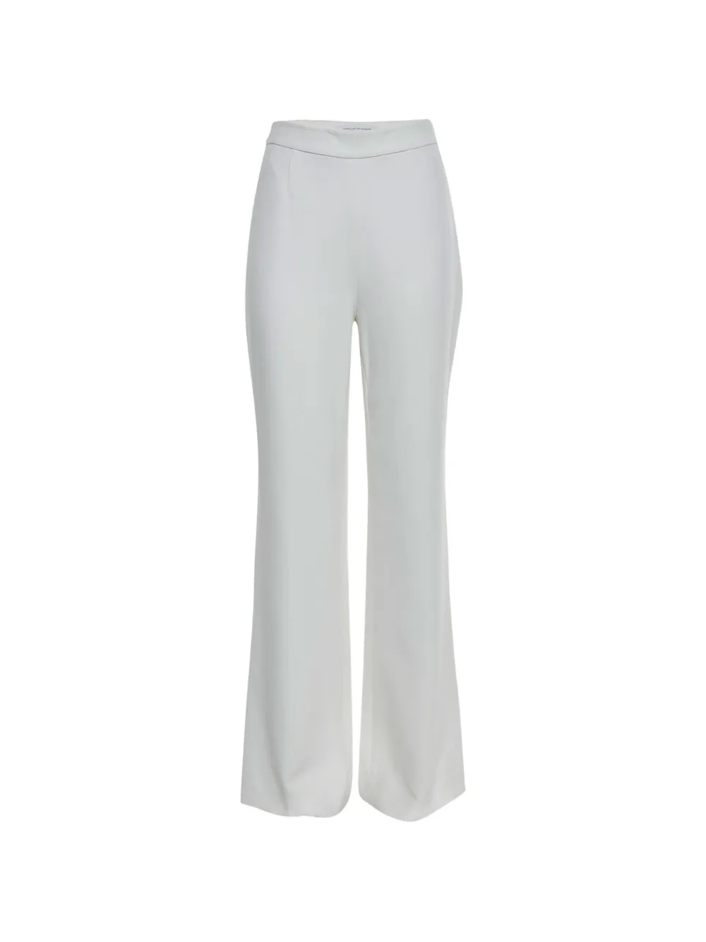 DVF Diane von Furstenberg crepe wide-leg trousers - Bianco