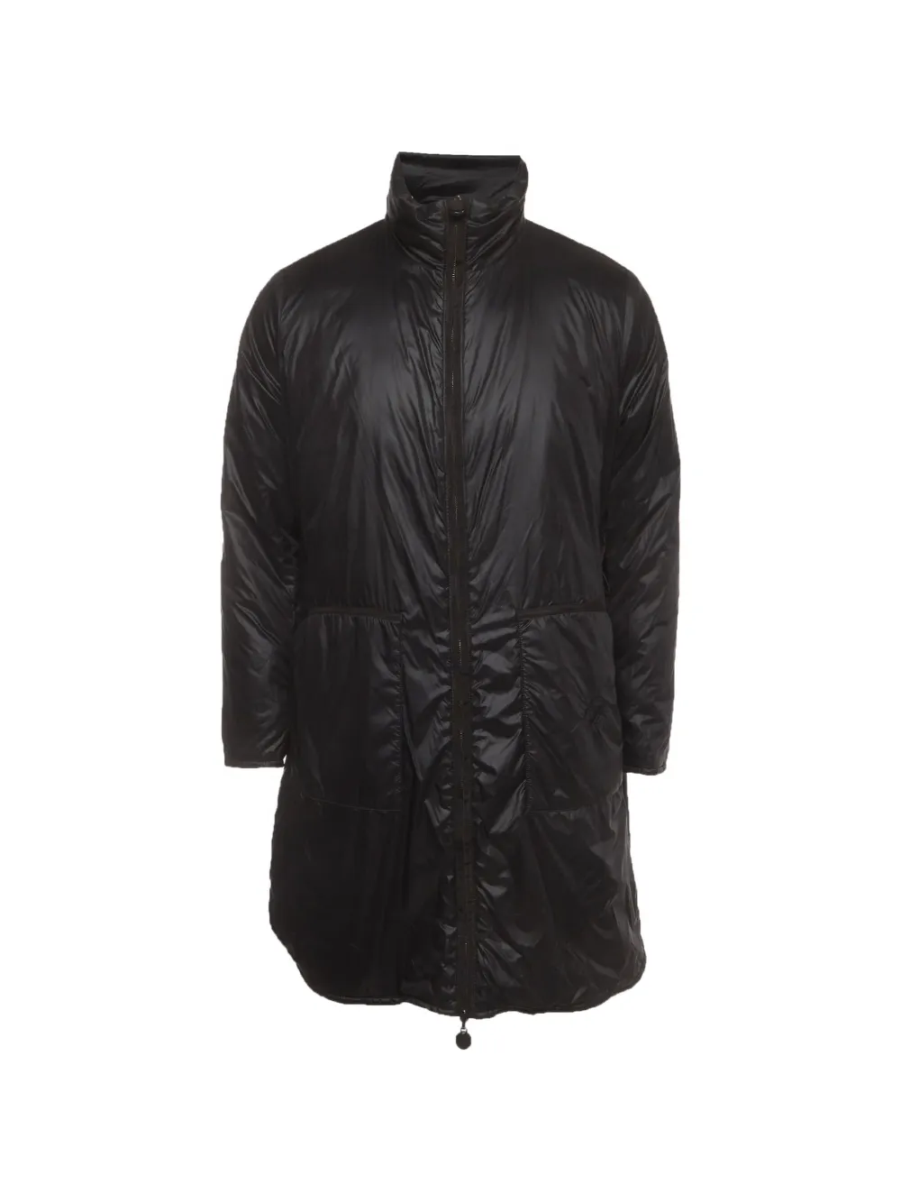 Emporio Armani Pre-Owned doudoune réversible à logo brodé - Noir