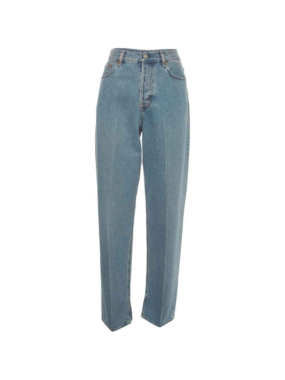 Gucci Pre-Owned distressed cropped jeans - Blu