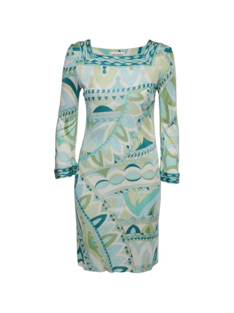 PUCCI Pre-Owned geometric-print mini dress
