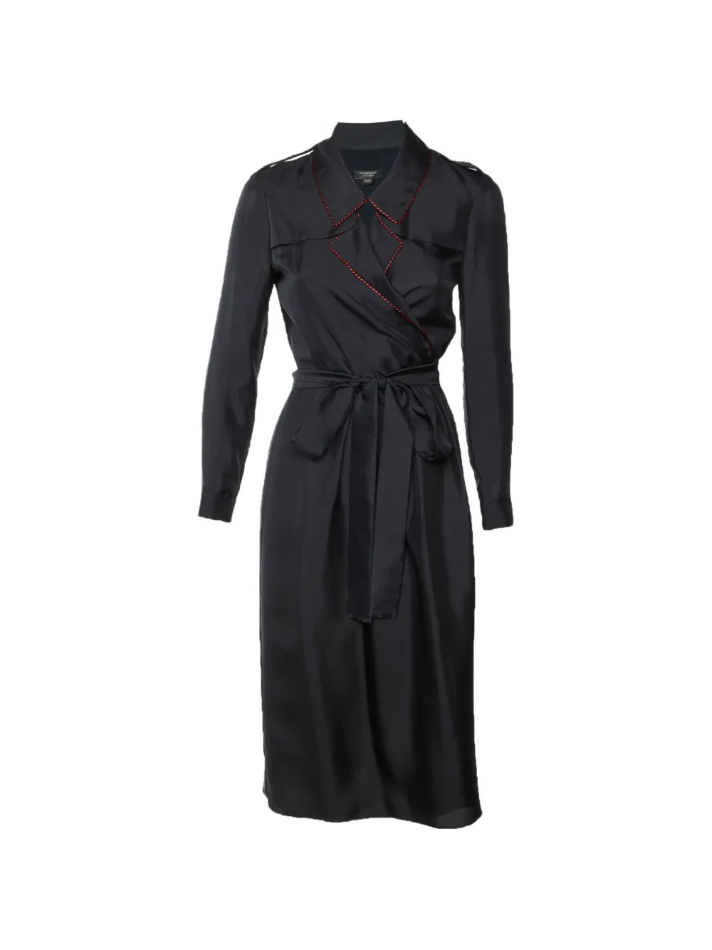 Burberry Pre-Owned silk trench coat - Nero