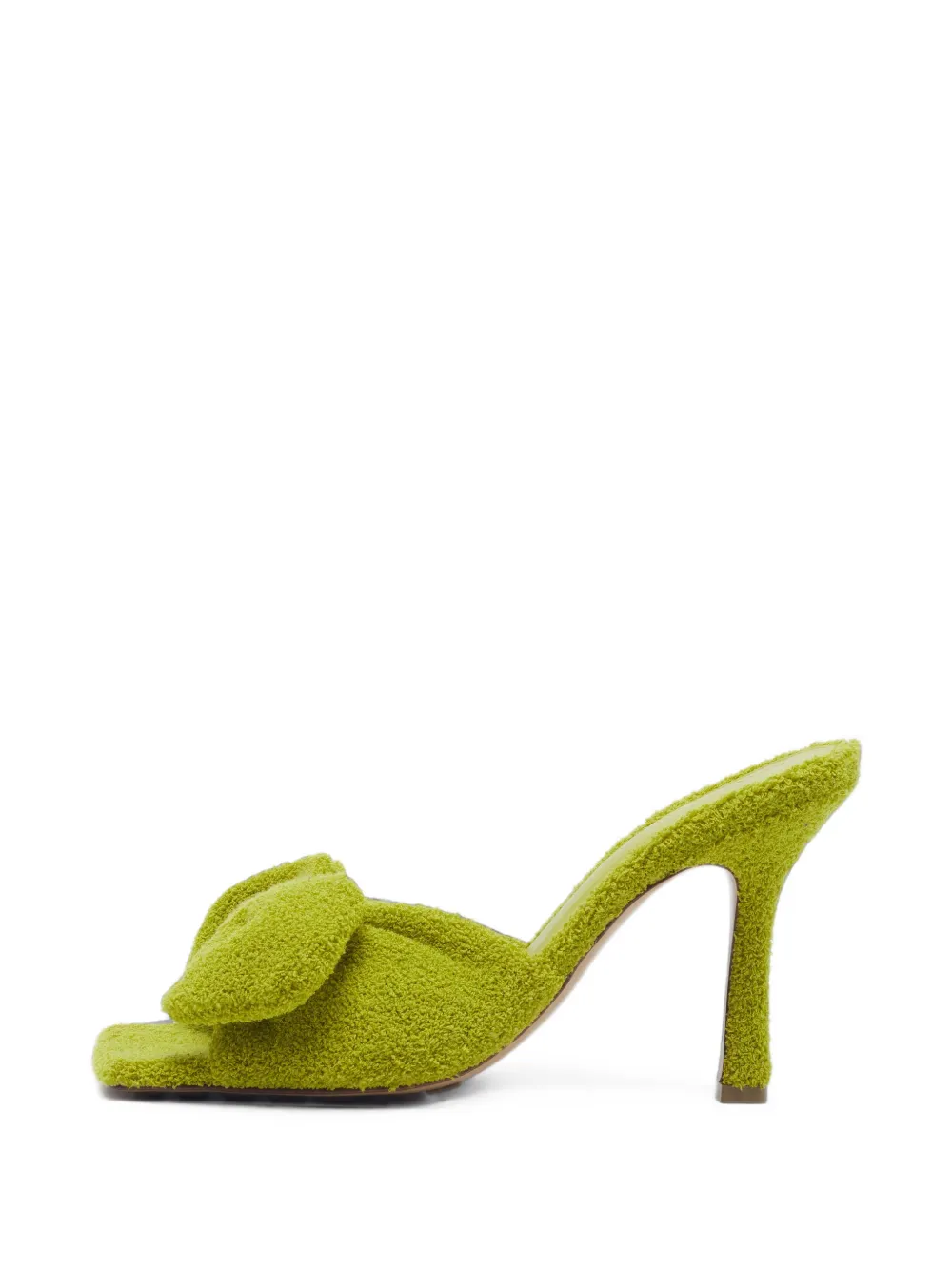 Bottega Veneta Pre-Owned Sandalen mit Schleife - Grün