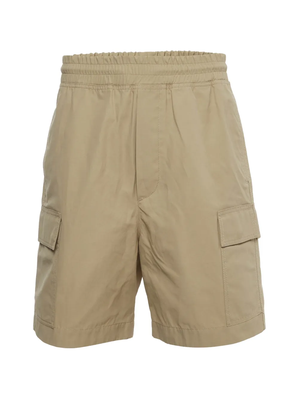 Bottega Veneta Pre-Owned elasticated-waist cargo shorts - Toni neutri