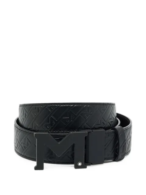 Montblanc cinturón de piel