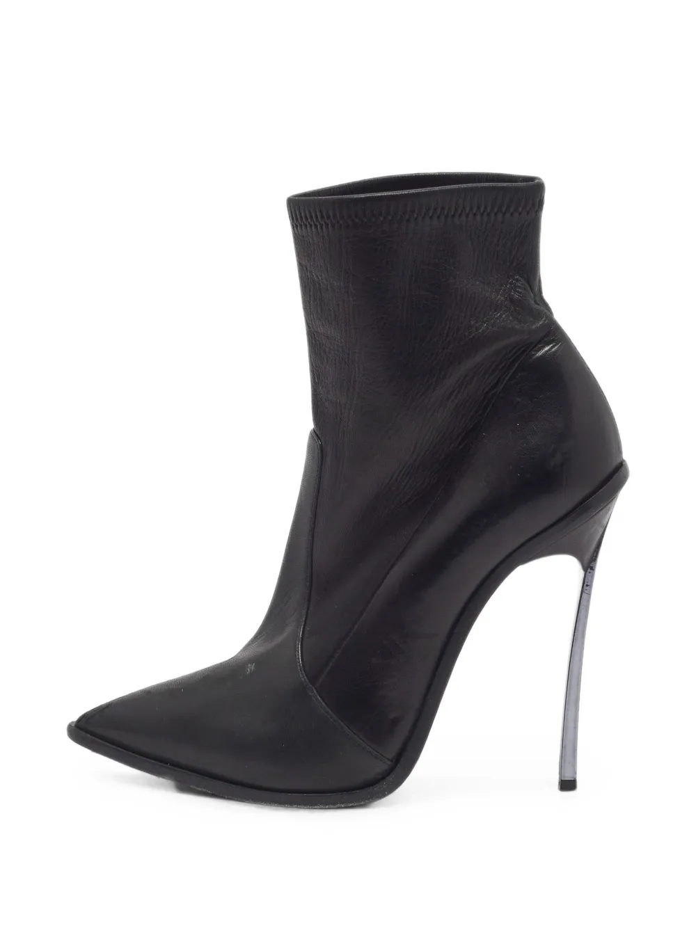 Fendi Pre-Owned Blade leather ankle boots - Nero