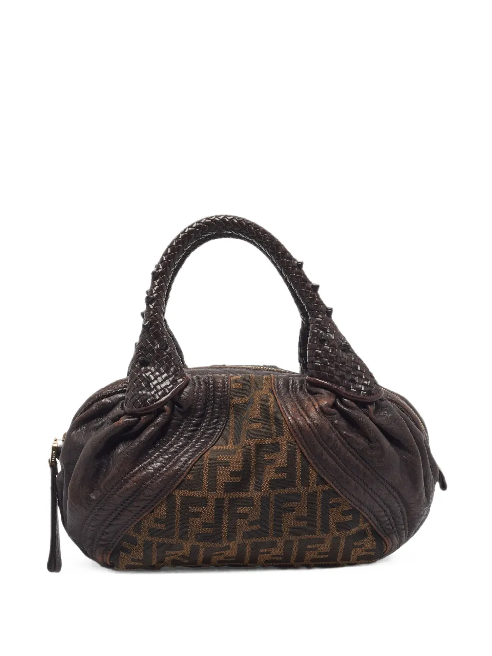 Fendi Pre-Owned 2007 Baby Spy Zucca shoulder bag - Marrone