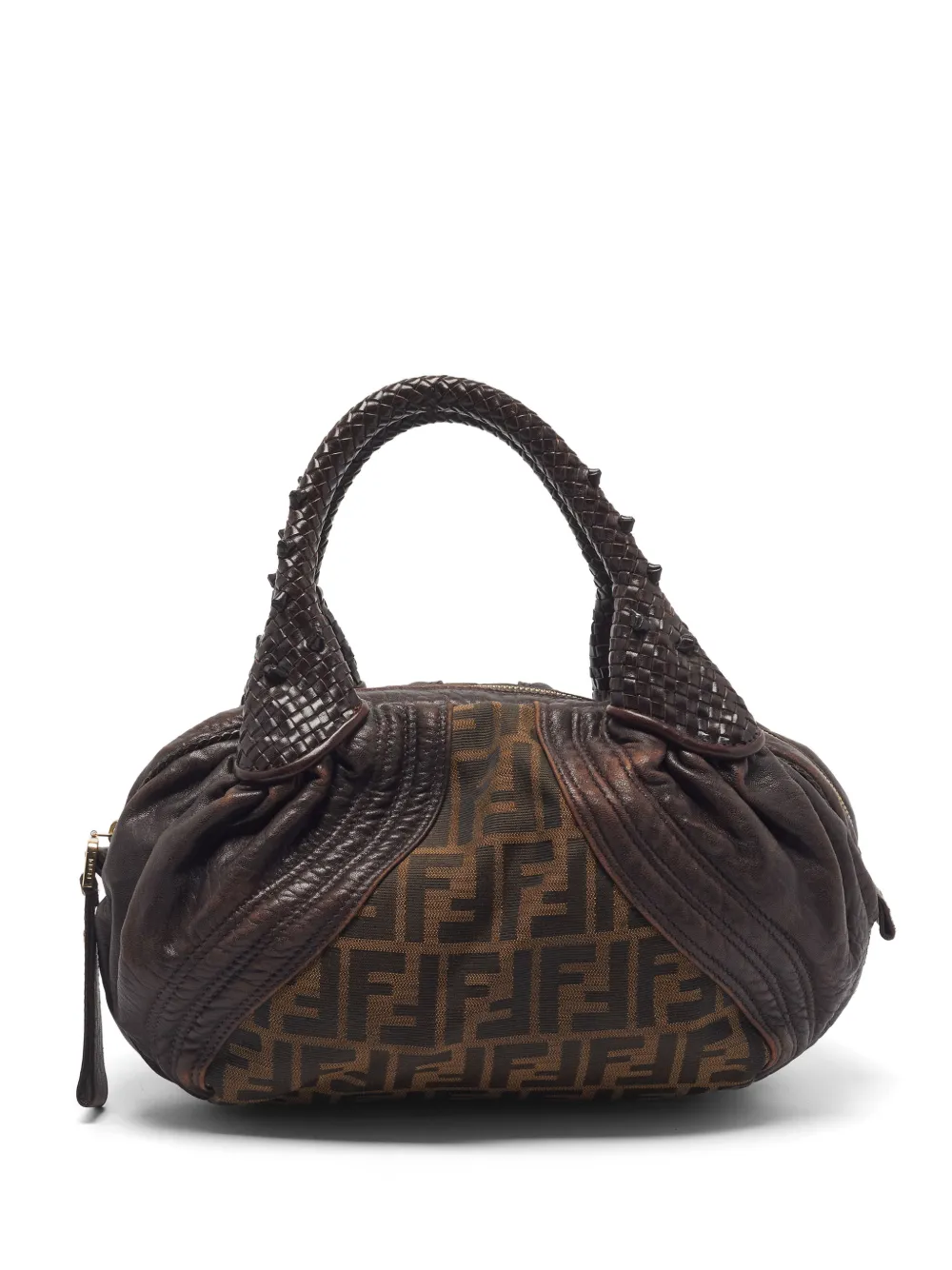 Fendi Pre-Owned 2007 Baby Spy Zucca Schultertasche - Braun