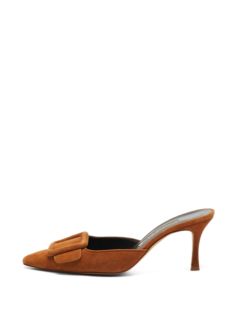 Manolo Blahnik mules 37.5 Maysale à boucle - Marron Manolo Blahnik mules 37.5 Maysale à boucle - Marron