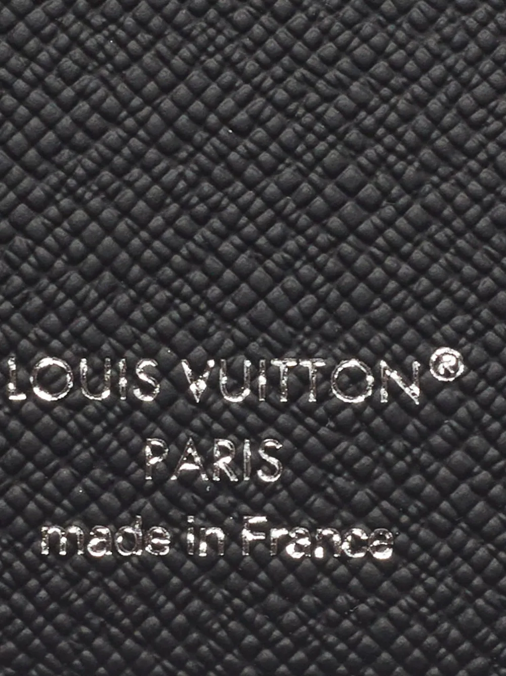 Louis Vuitton Pre-Owned Brazza Tiaga leren portemonnee Zwart