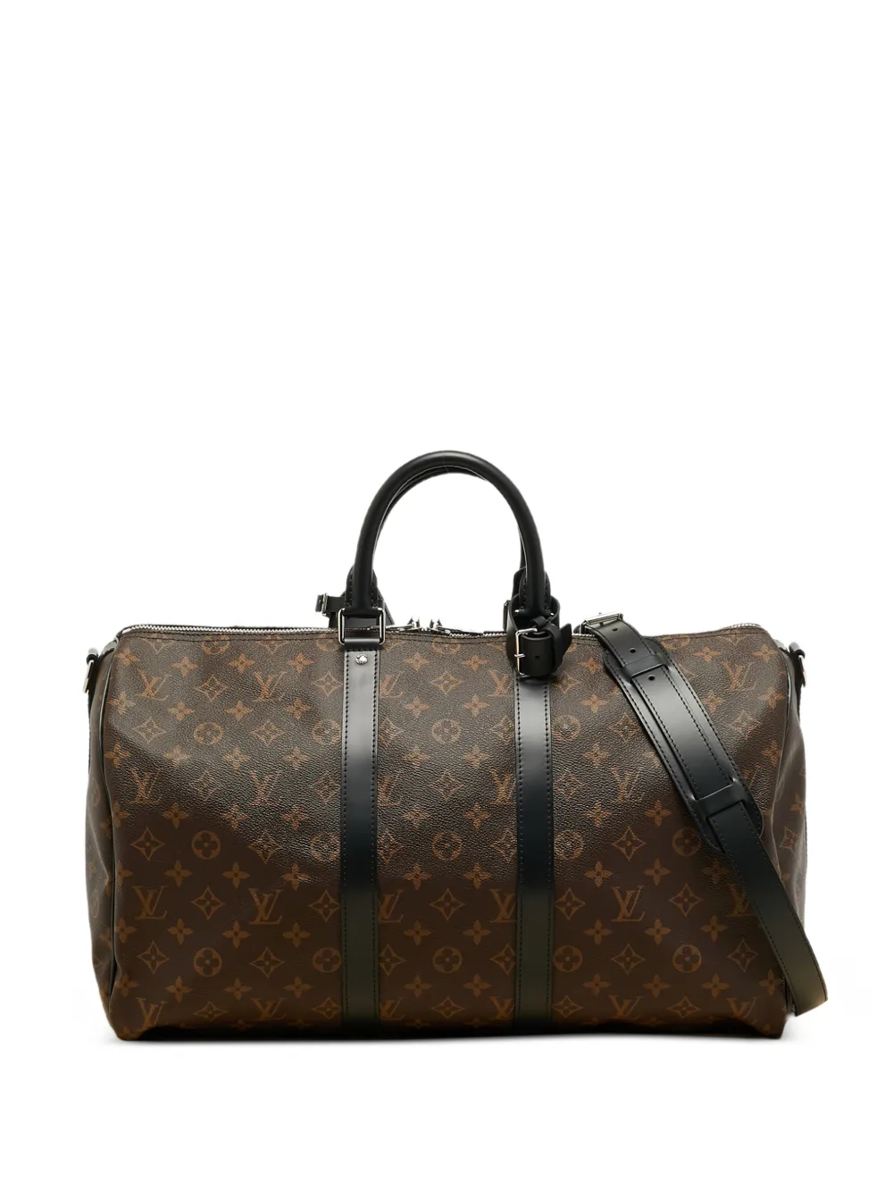 Louis Vuitton Pre-Owned Keepall Bandoulière Monogram Macassar duffel bag - Marrone