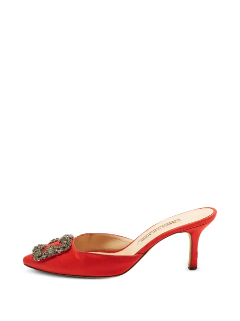 Manolo Blahnik mules Hangisimu à ornements