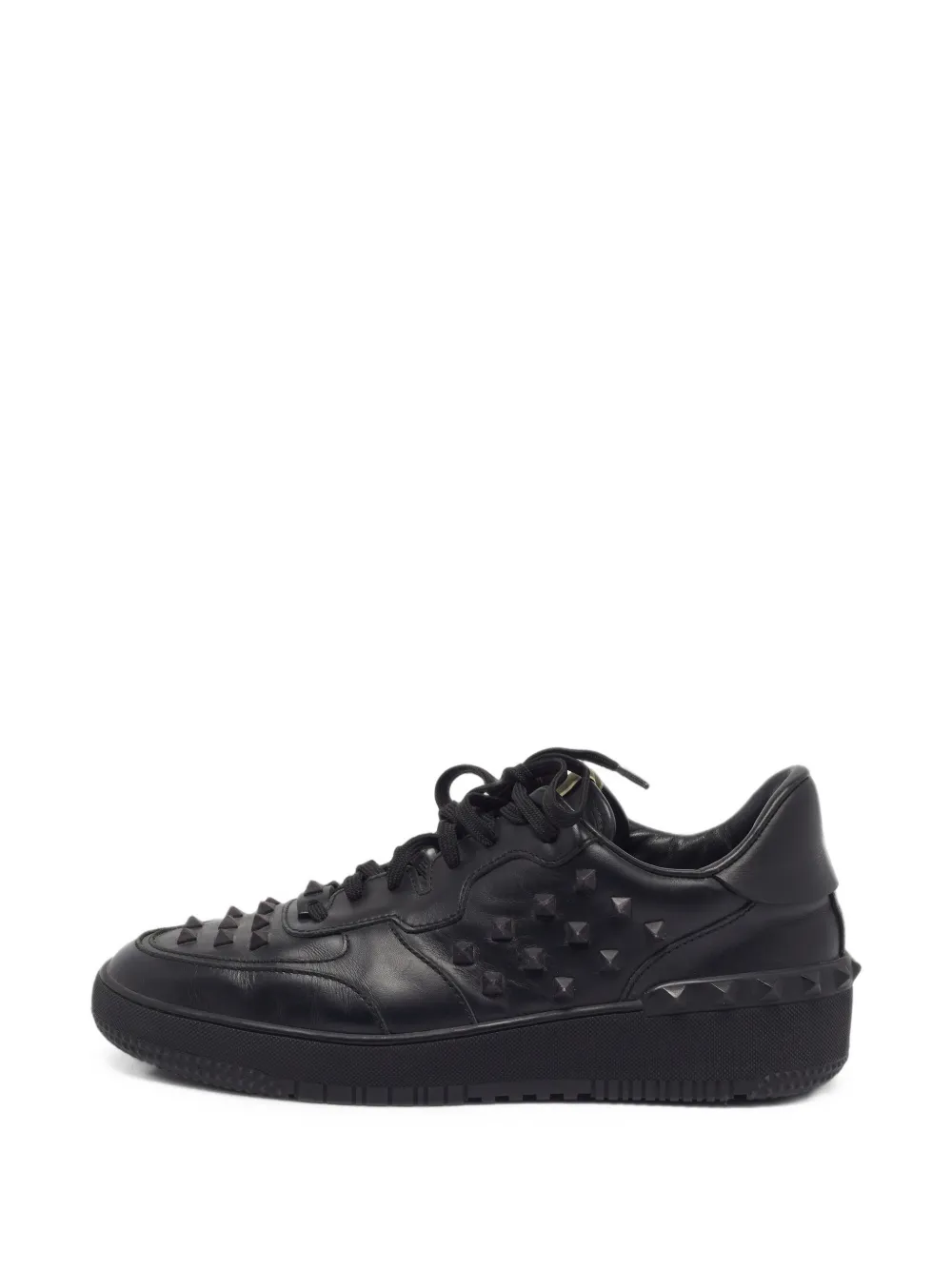Valentino Garavani Pre-Owned Rockstud low-top sneakers - Nero