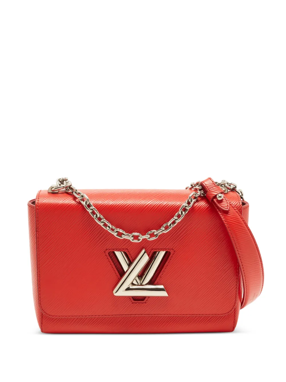 Louis Vuitton Pre-Owned 2017 MM Twist flap bag - Red