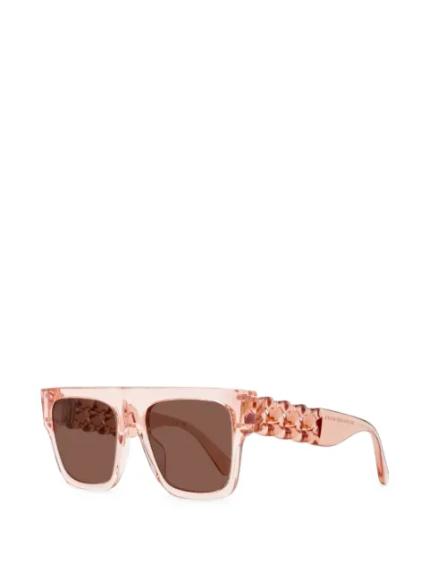 Stella McCartney braided-effect square-frame sunglasses