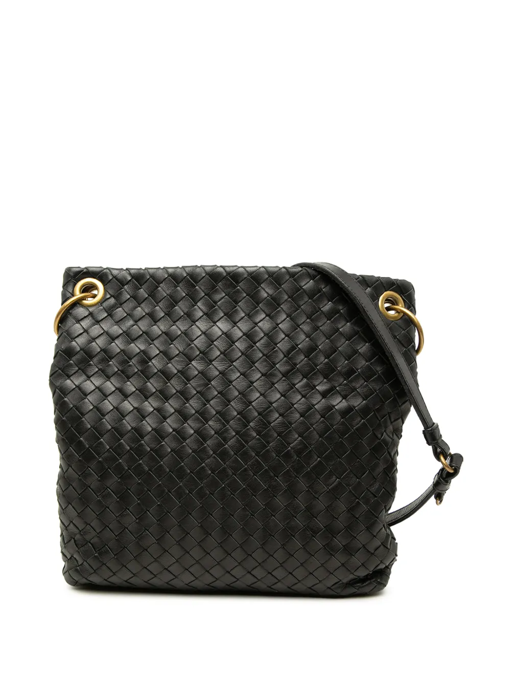 Bottega Veneta Pre-Owned 2007 Nappa Intrecciato crossbody bag - Nero