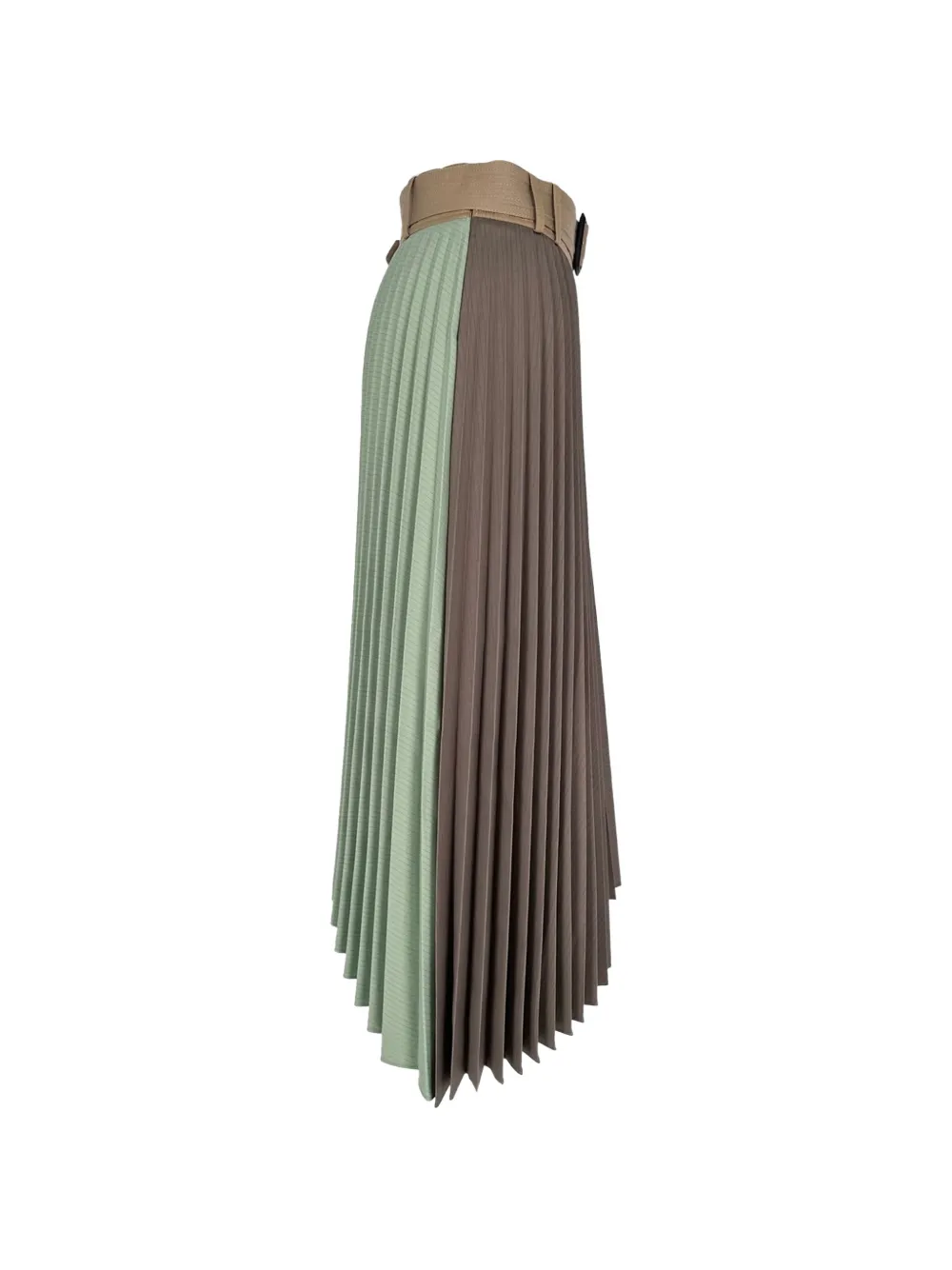 Andersson Bell 2021 pleated midi skirt - Marrone