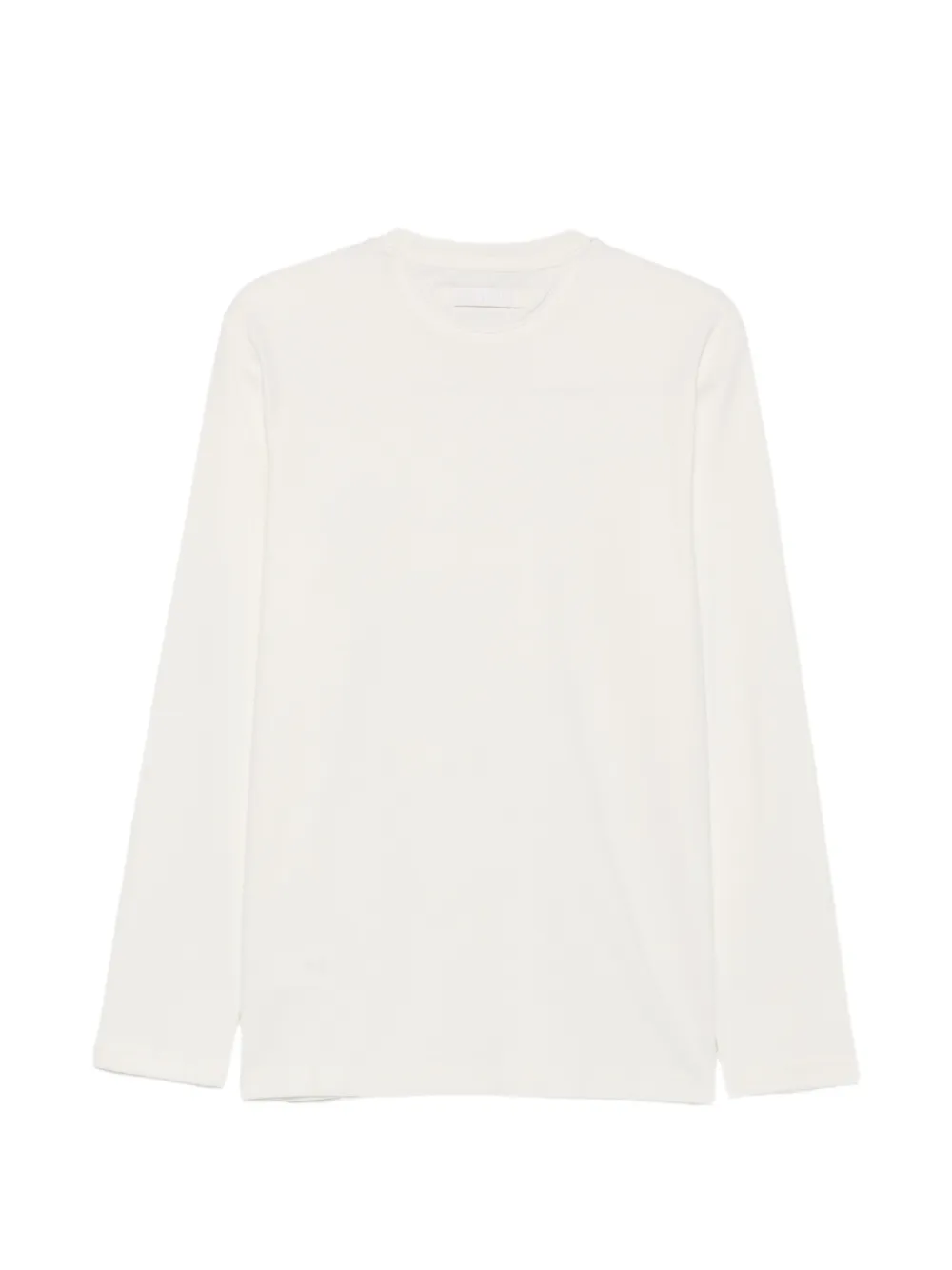 Iceberg logo-patch long-sleeve T-shirt Beige