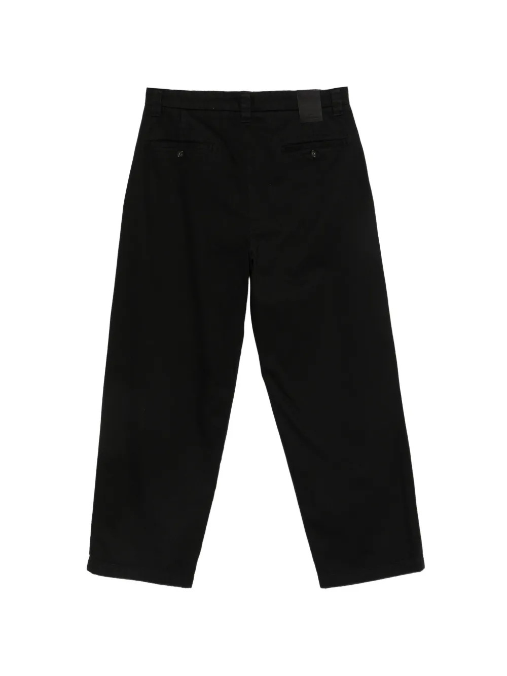 Paul & Shark Katoenen straight broek Zwart