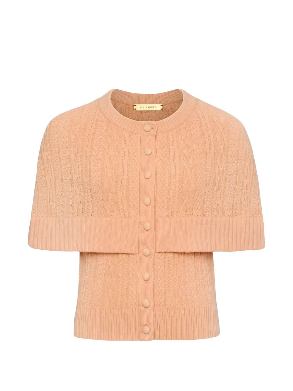 Hellessy Caspian Cardigan im Layering-Look - Orange