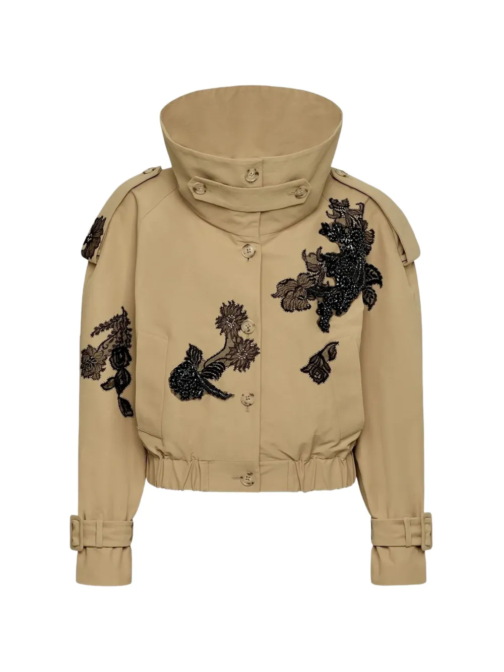 Hellessy Ricky lace-appliqué jacket