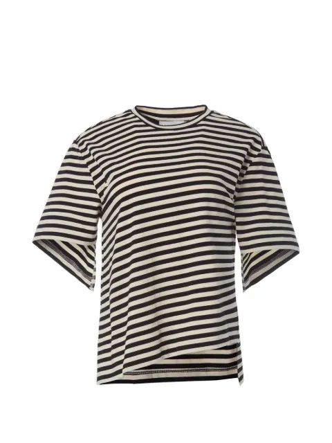 Monse striped asymmetric T-shirt