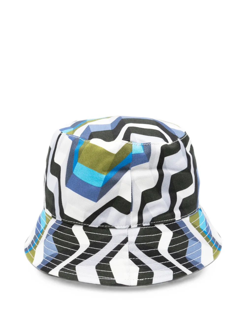 Missoni Vissershoed met zigzag-print Wit