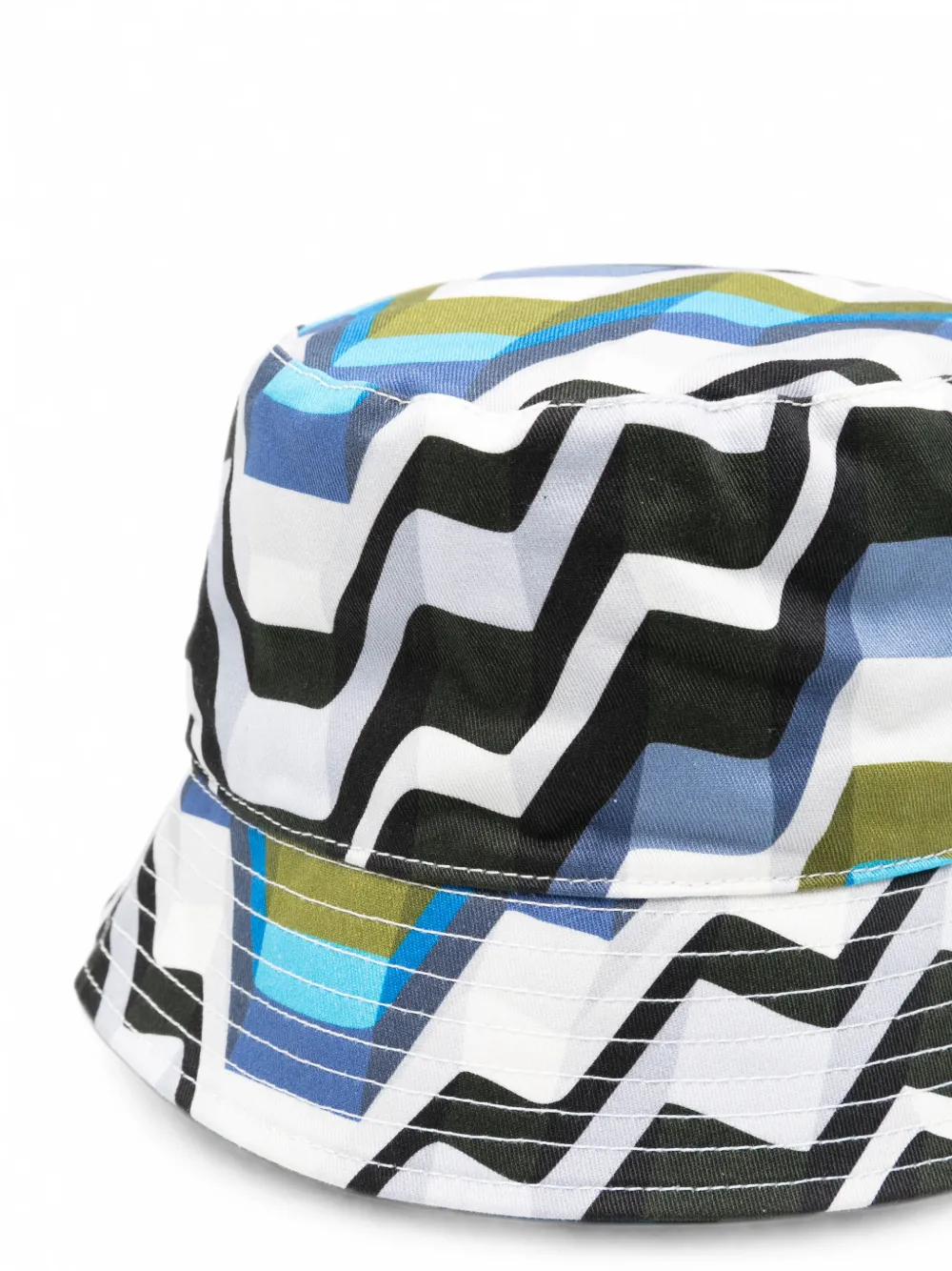Missoni Vissershoed met zigzag-print Wit