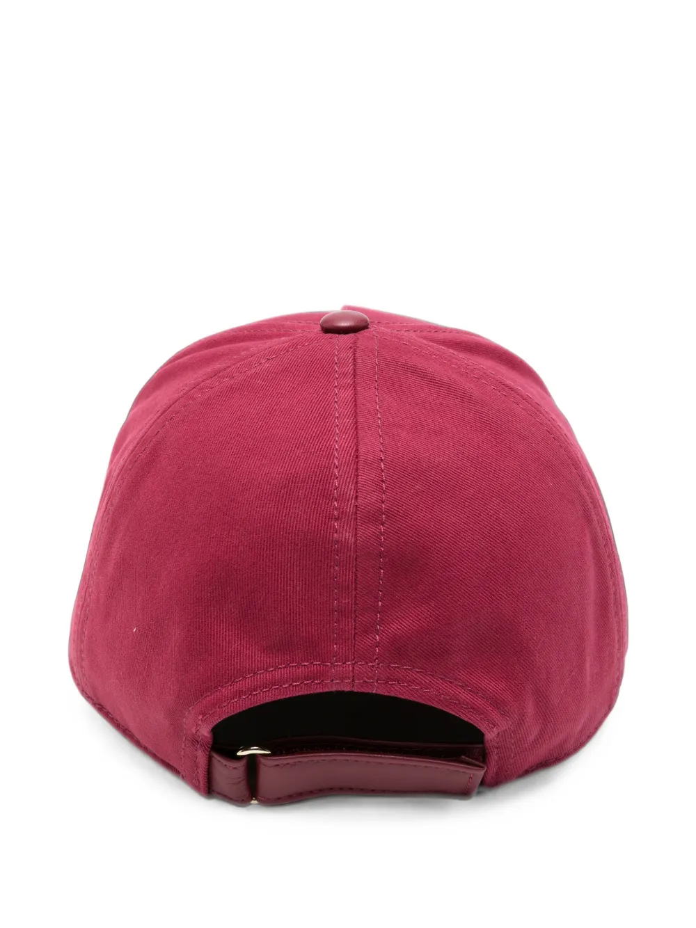 Missoni Honkbalpet met geborduurd logo Rood