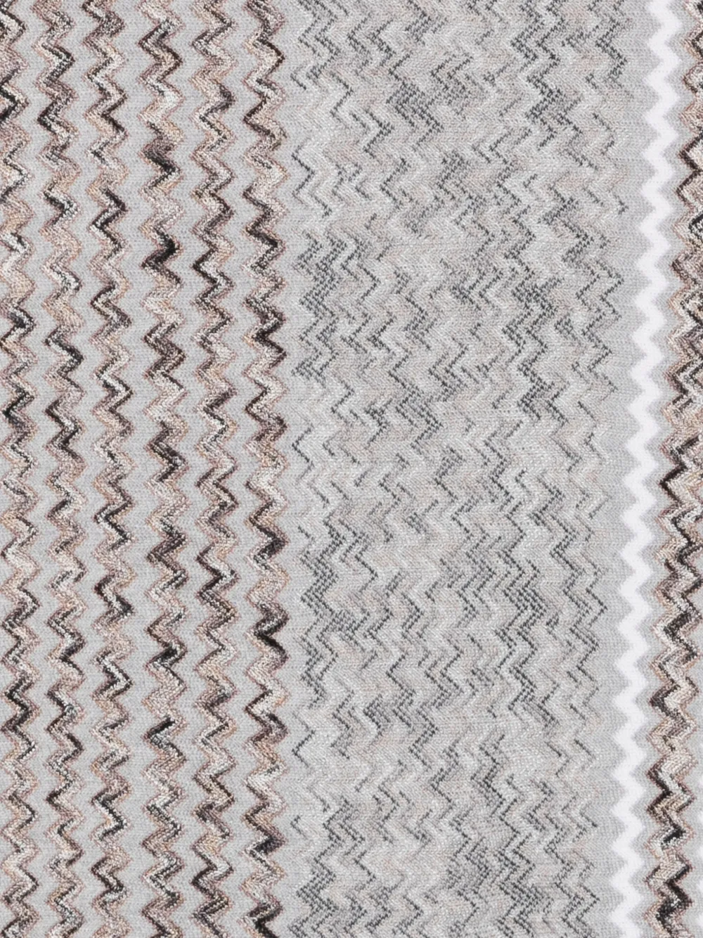 Missoni Sjaal met franje Grijs