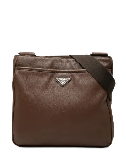 Prada Pre-Owned 2013-2026 Vitello City Zip Top crossbody bag