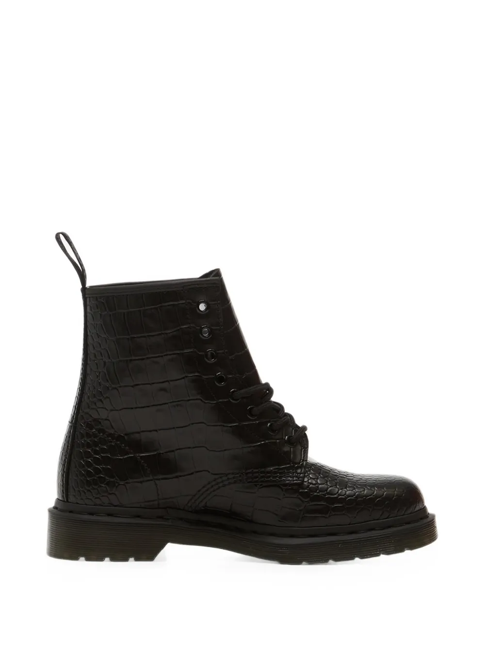Dr. Martens 1460 Croco ankle boots - Nero