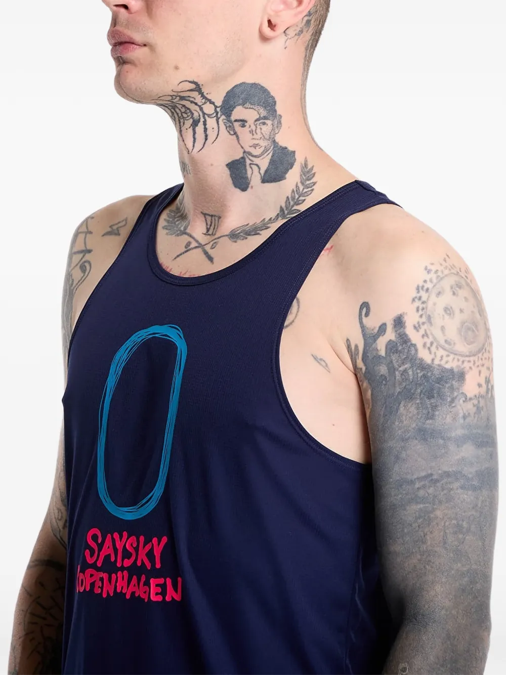 SAYSKY Statement Flow singlet Blauw