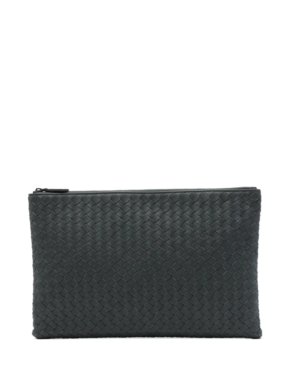 Bottega Veneta Pre-Owned 2012-2026 Nappa Intrecciato clutch bag - Grigio