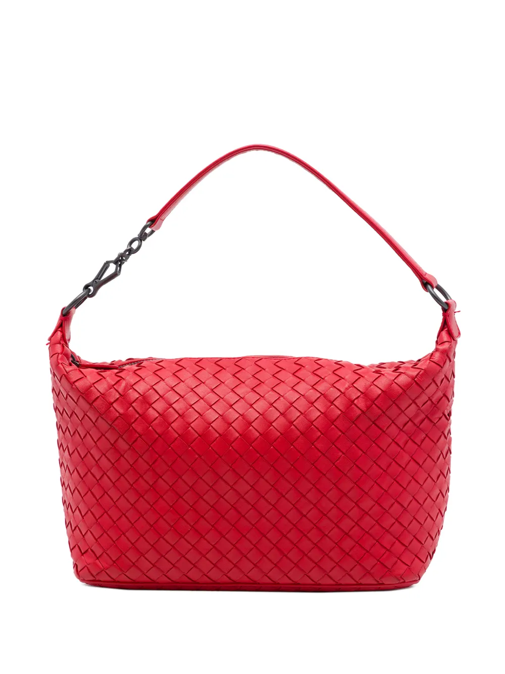 Bottega Veneta Pre-Owned 2012-present Nappa Intrecciato shoulder bag - Rosso