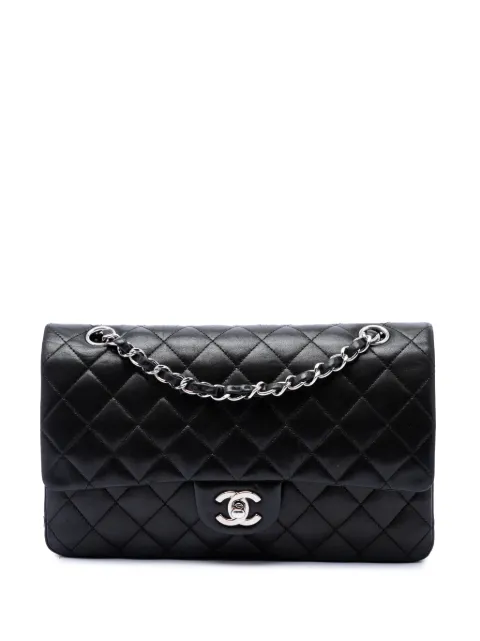 CHANEL Pre-Owned 2009-2010 Medium Classic Lambskin Double Flap shoulder bag