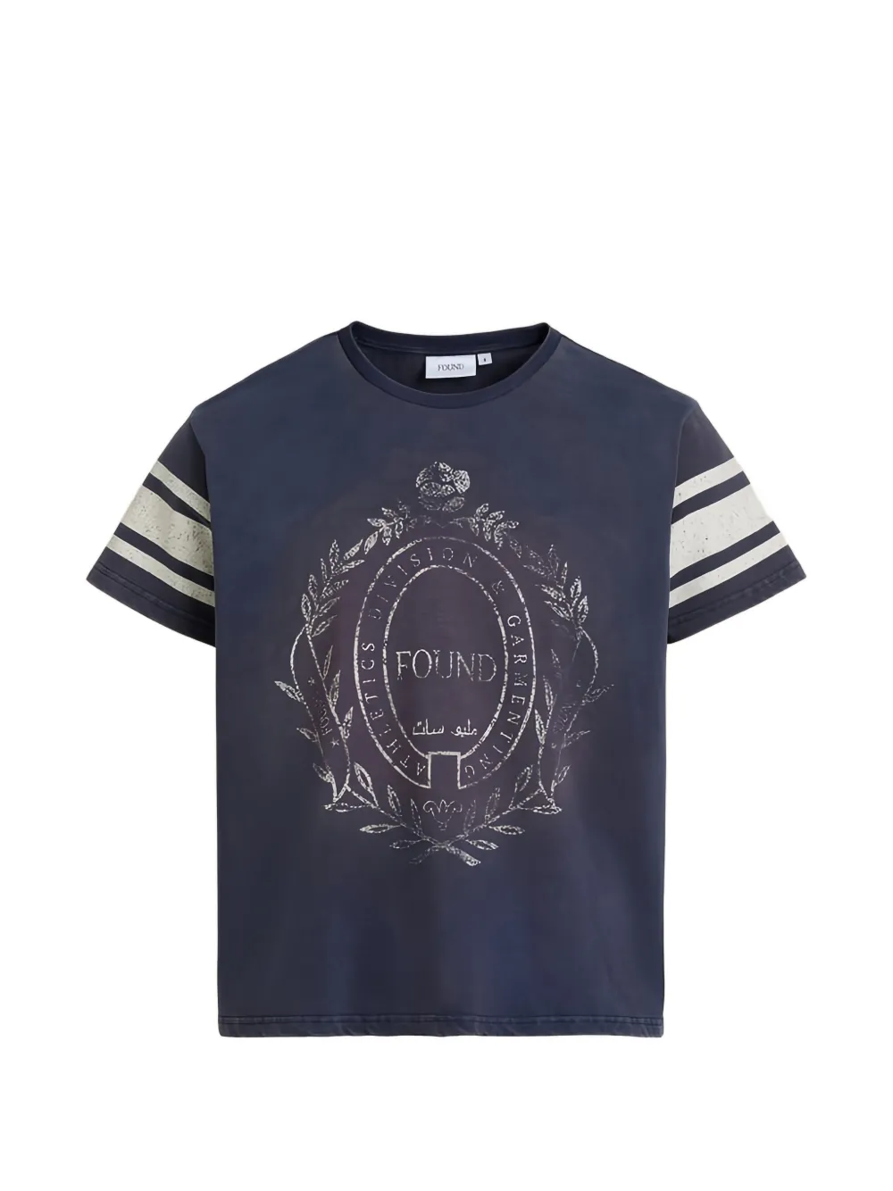 Found Collegiate Crest T-shirt In Blue