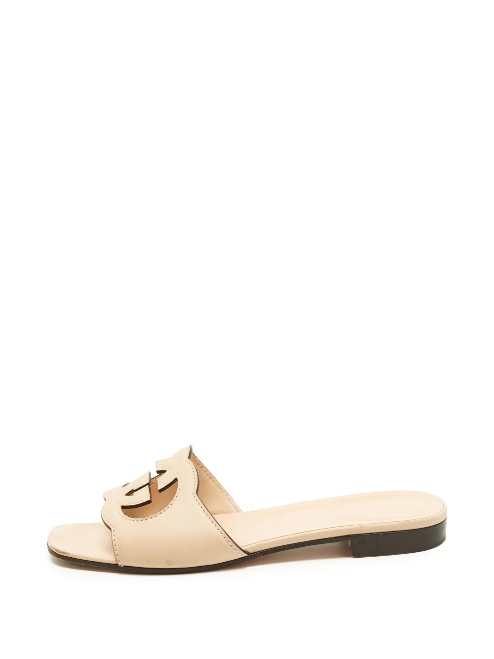 Gucci Pre-Owned sandales à logo GG - Tons neutres Gucci Pre-Owned sandales à logo GG - Tons neutres