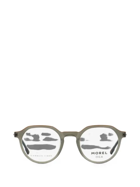Morel Kalmar round-frame glasses