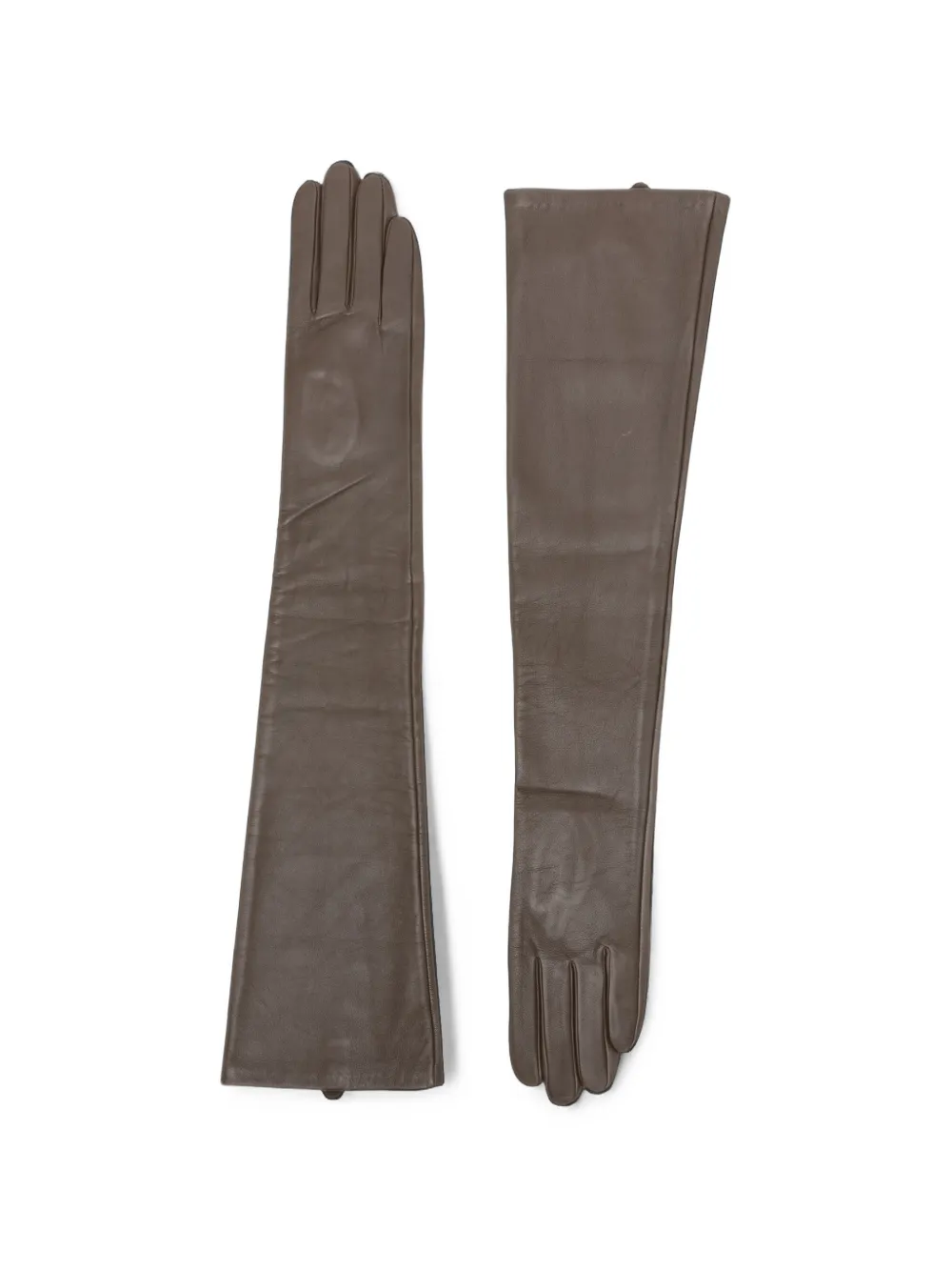 The Garment long-length leather gloves