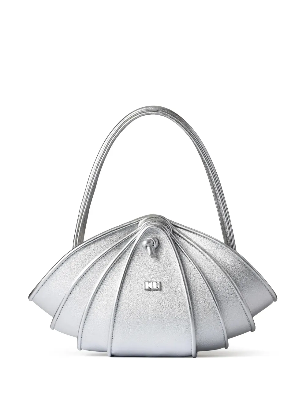 Korobeynikov Mini Shrimp Shell-shaped Tote Bag In Brown