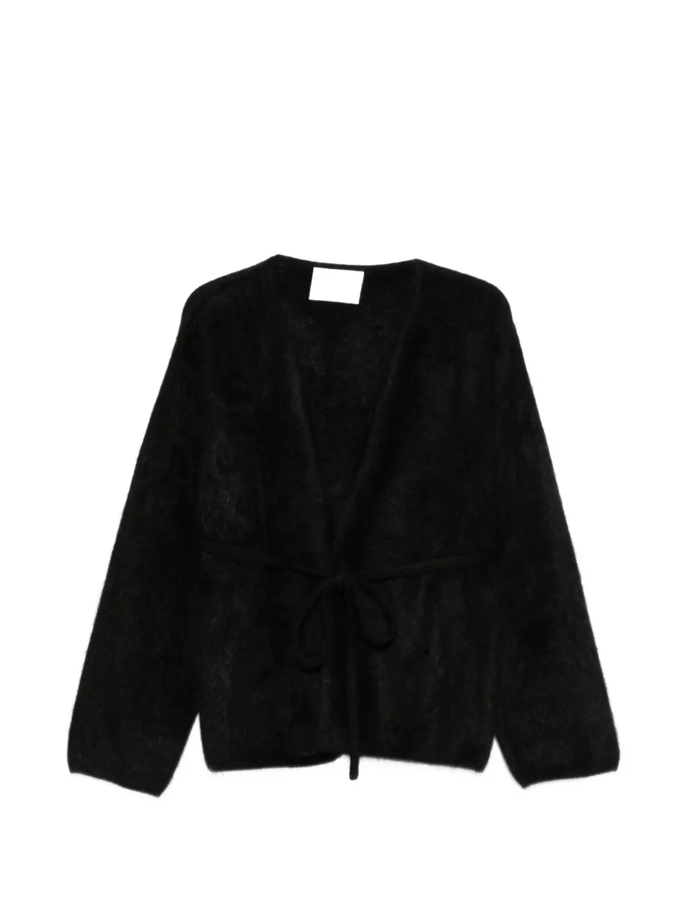 Soft Goat belted brushed-finish sweater