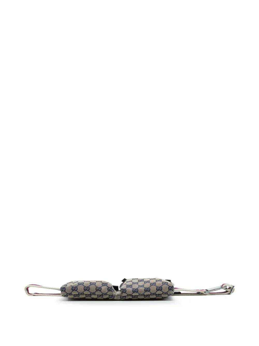 Gucci Pre-Owned 2000-2015 GG canvas Double Pocket heuptas Beige
