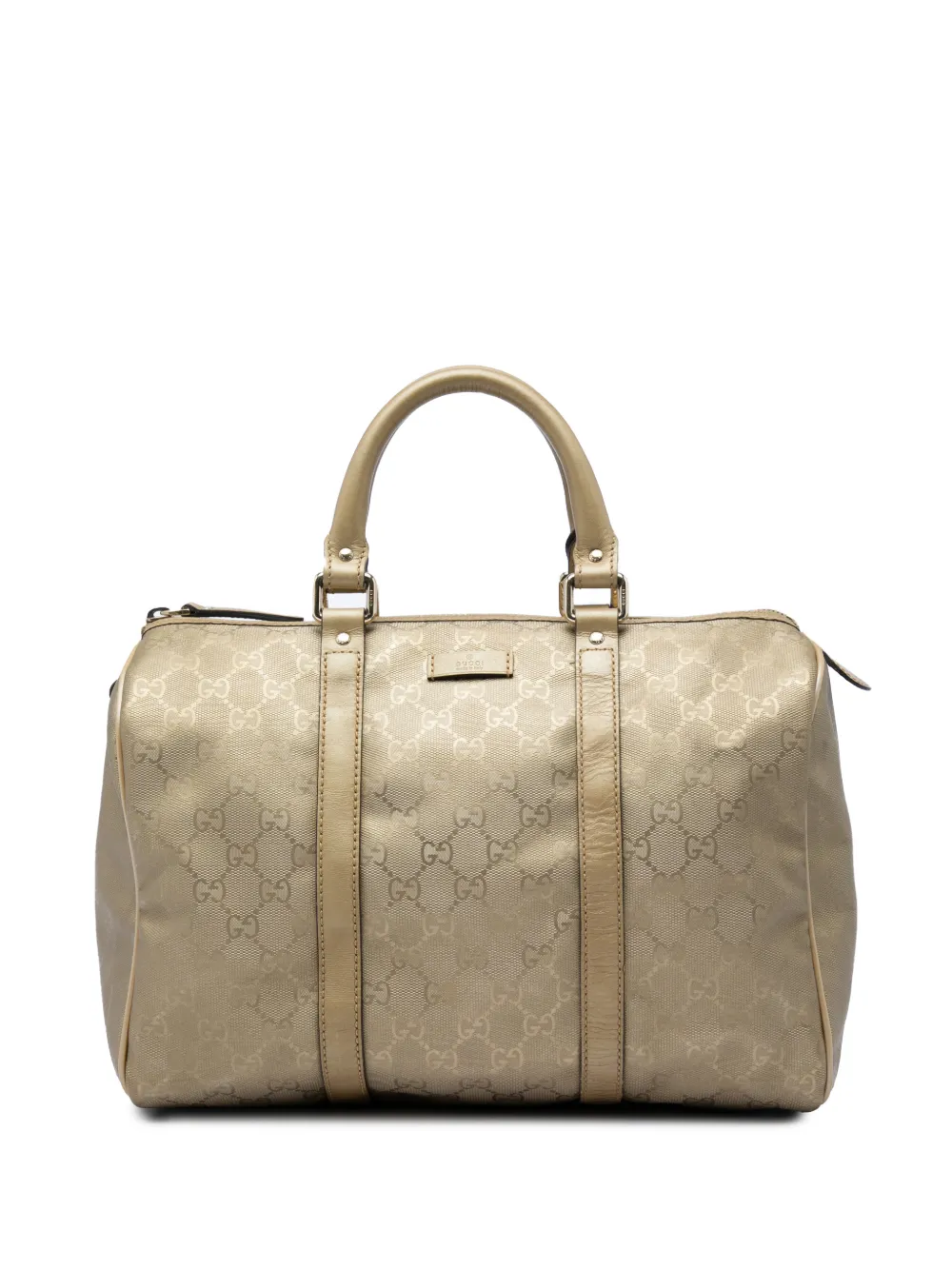 Gucci Pre-Owned 2016-2026 Medium GG Imprime Joy boston bag - Oro