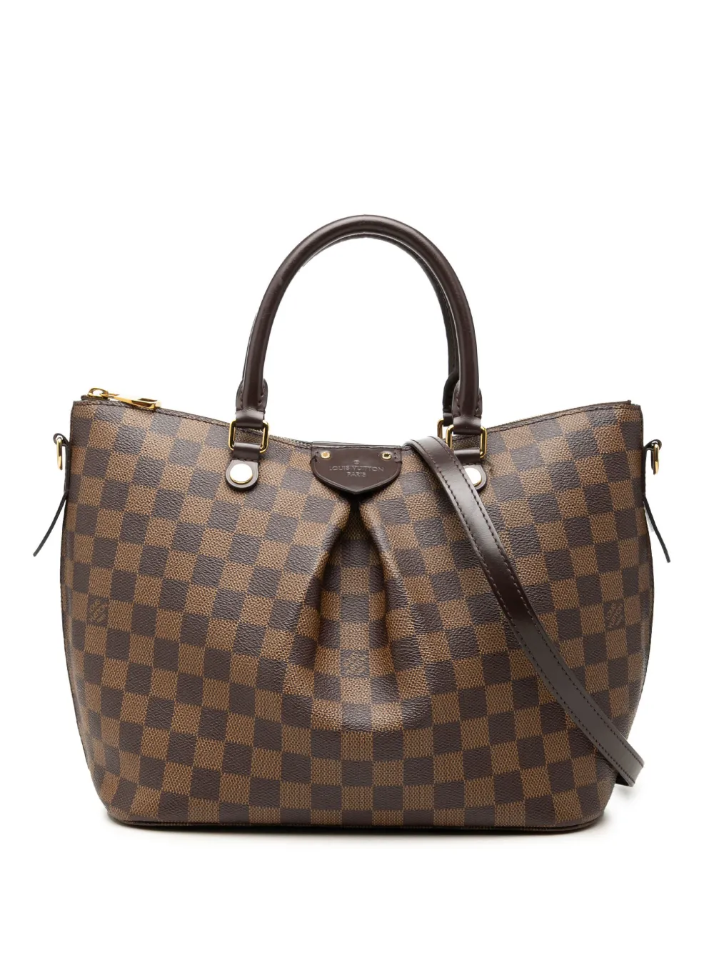 Louis Vuitton Pre-Owned 2019 Damier Ebene Siena MM satchel - Marrone