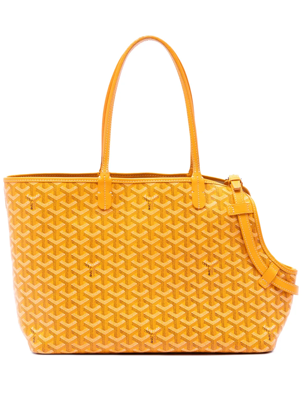 Goyard Pre-Owned 2022 Goyardine Chien Gris Pet Carrier travel bag - Giallo