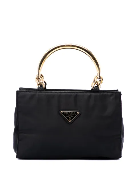 Prada Pre-Owned 2000-2013 Tessuto Metal Handle Bag handbag