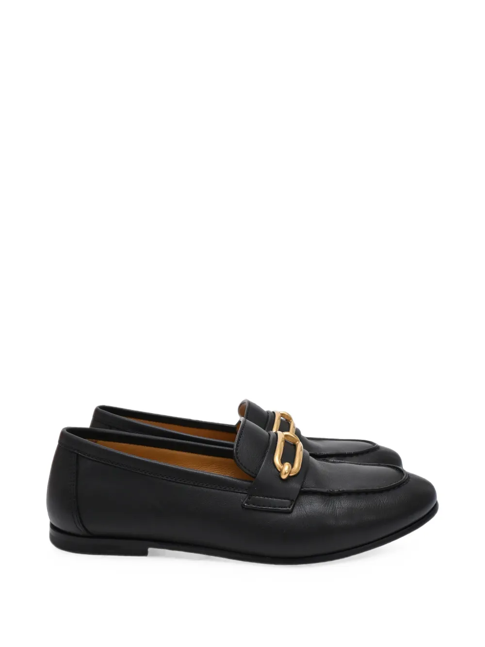 Hermès Pre-Owned Colette leather loafers - Nero