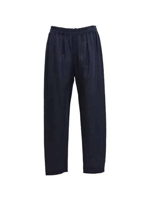 Mansur Gavriel drawstring straight-leg trousers