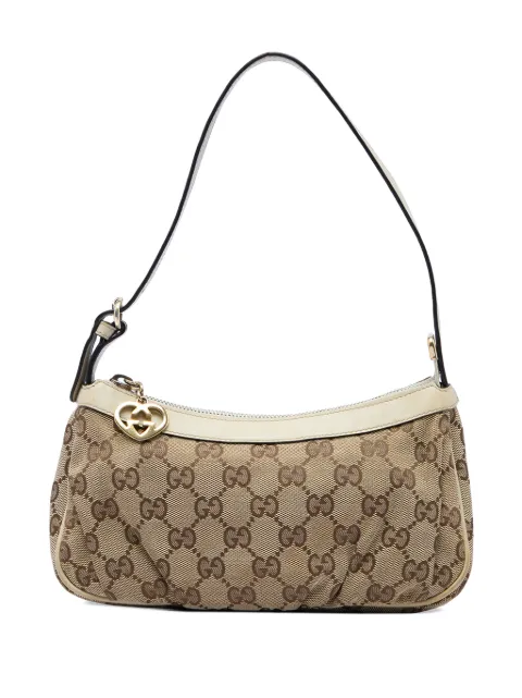 Gucci Pre-Owned 2000-2015 GG Canvas Lovely Heart Pochette shoulder bag